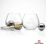 Ensemble Blairgowrie avec 2 verres à whisky 11 oz et boules réfrigérantes de Swiss Force