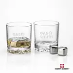 Ensemble Cassidy avec 2 verres à whisky 11.5 oz et cubes réfrigérants de Swiss Force