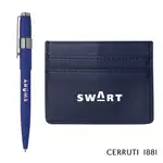Cerruti 1881 Brick Card Holder & Block Pen Gift Set