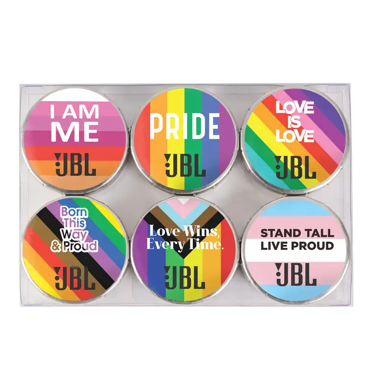 Pride Gift Set of Six Snap-It Mint Tins