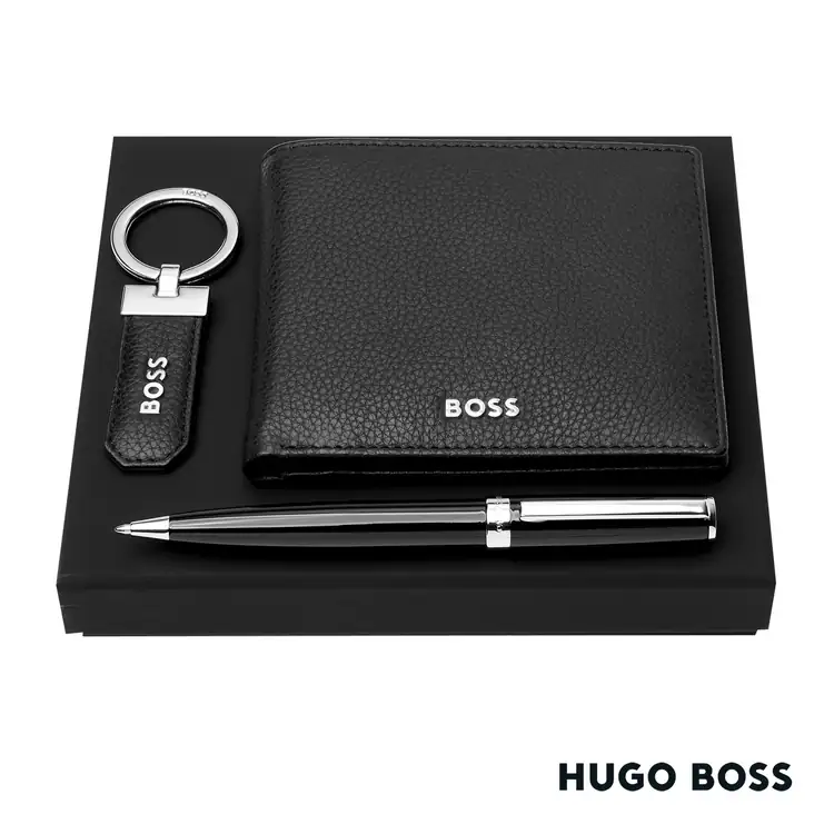 Ensemble Hugo Boss avec stylo à bille, porte-clés et portefeuille #4