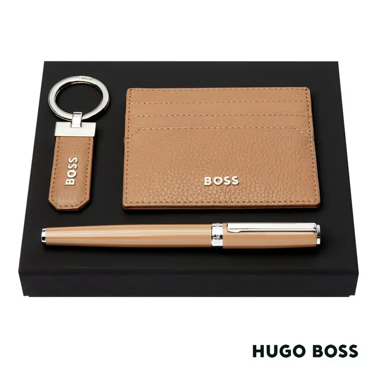 Ensemble Hugo Boss avec stylo-plume, porte-clés et porte-cartes #2