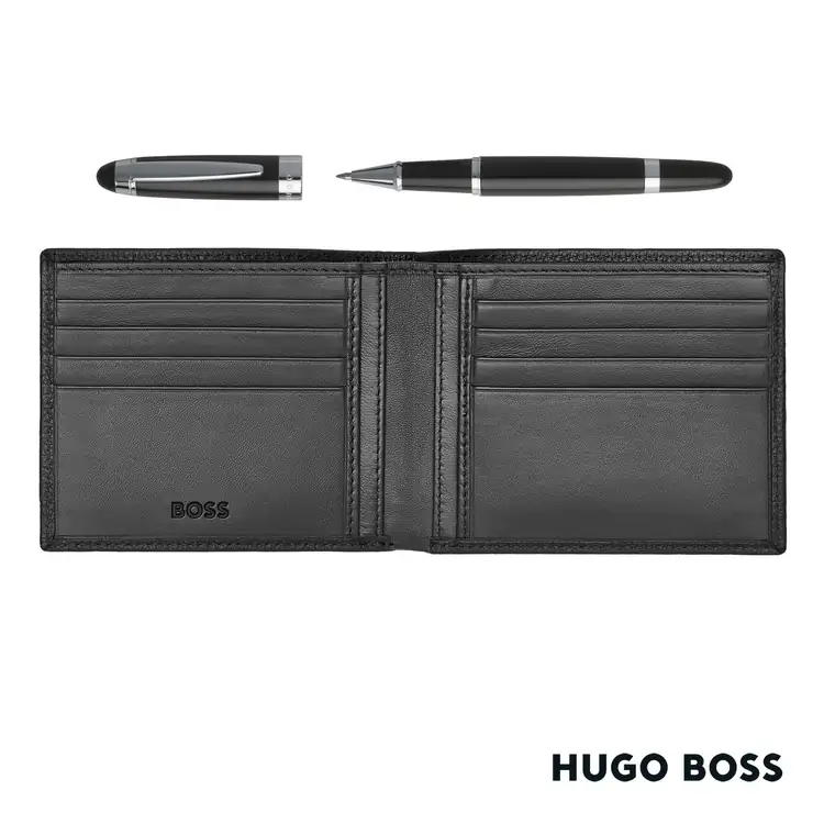 Ensemble Hugo Boss avec stylo roller et portefeuille à monnaie #3