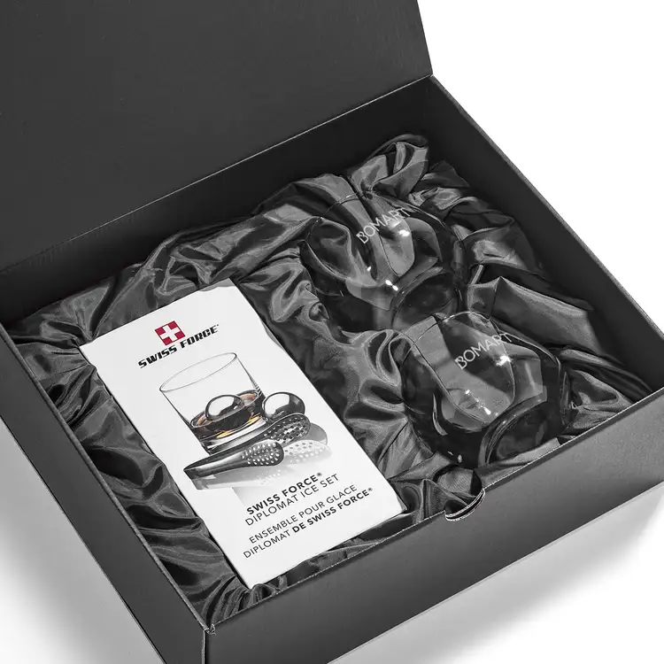 Ensemble Mandelay avec 2 verres à whisky 11.75 oz et boules réfrigérantes de Swiss Force #3