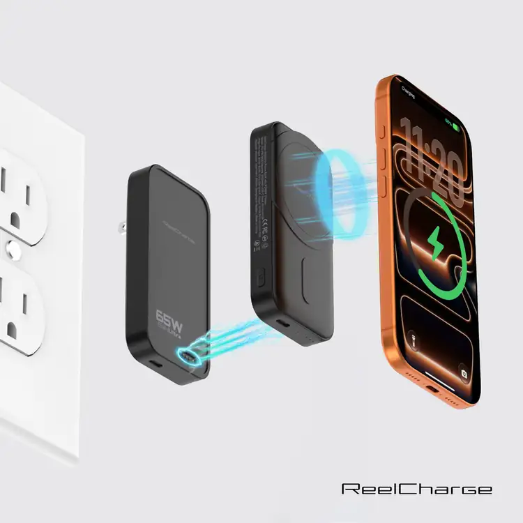 ReelCharge Fusion Power Bank 5000 mAh and Wall Charger 65W Set #7