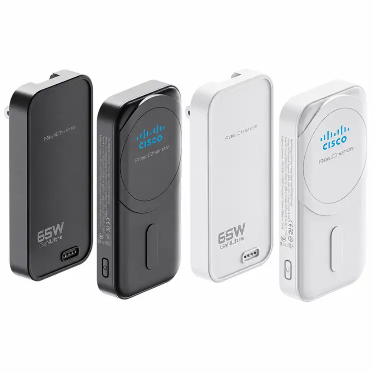ReelCharge Fusion Power Bank 5000 mAh and Wall Charger 65W Set