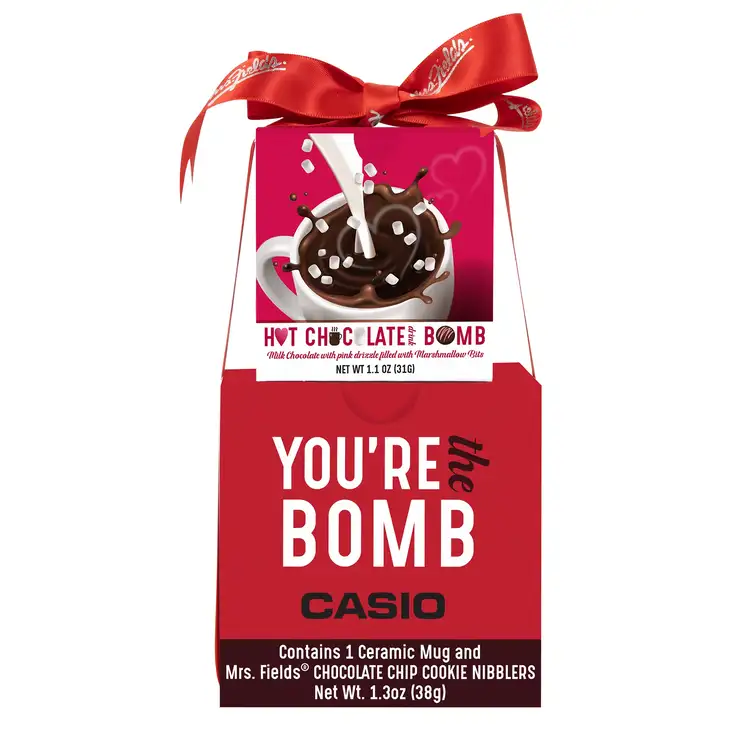 Mrs. Fields Valentine Cookies, Hot Chocolate and Mug Gift Set 11 oz #2