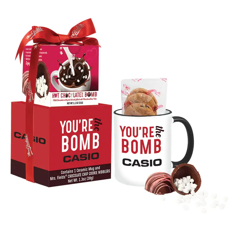 Mrs. Fields Valentine Cookies, Hot Chocolate and Mug Gift Set 11 oz #3