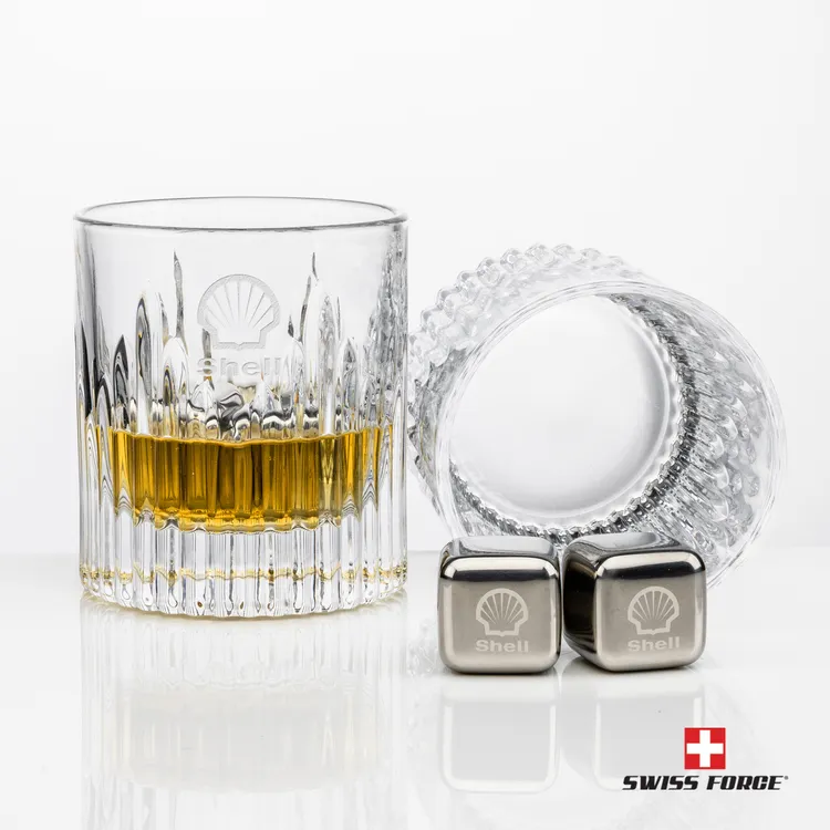 Swiss Force Caldari Whisky Glass and Cooling Cubes Set #2