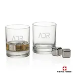 Swiss Force Chelsea Whisky Glass and Cooling Cubes Set