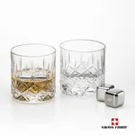 Swiss Force Denby Whisky Glass and Cooling Cubes Set