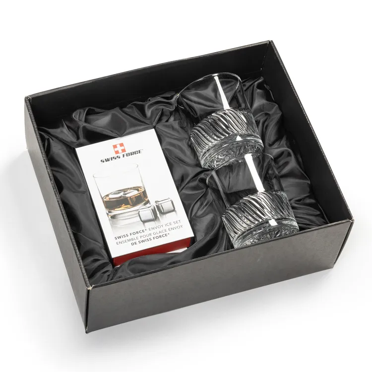 Swiss Force Drysdale Whisky Glass and Cooling Cubes Set #2