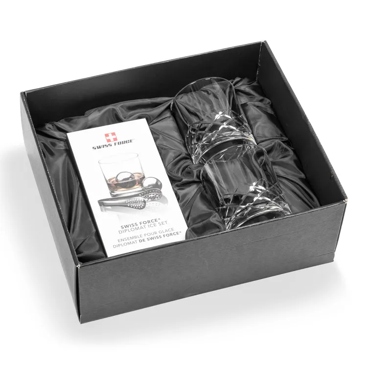 Swiss Force Durham Whisky Glass and Cooling Balls Set #3