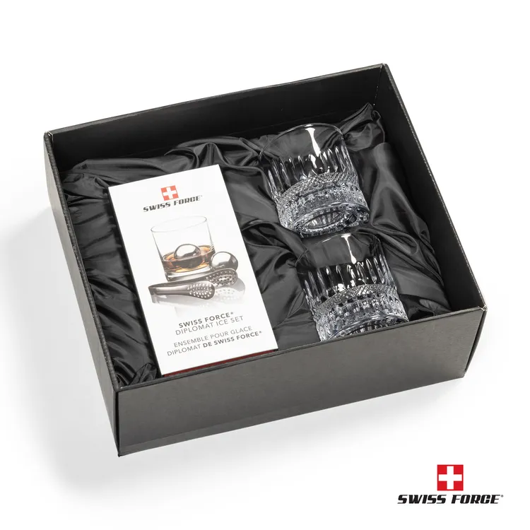 Swiss Force Hathaway Whisky Glass and Cooling Balls Set #3