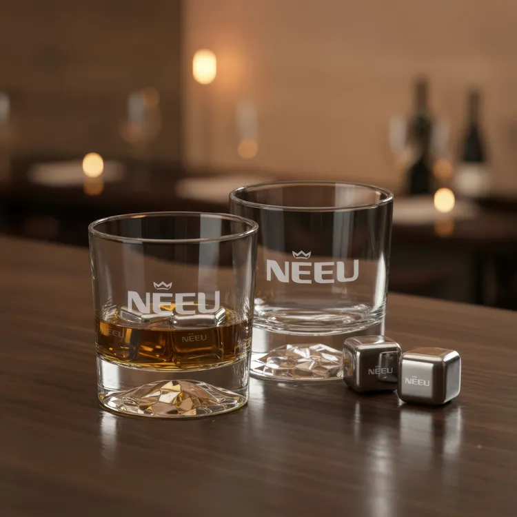 Swiss Force Heathfield Whisky Glass and Cooling Cubes Set #4