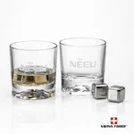 Swiss Force Heathfield Whisky Glass and Cooling Cubes Set