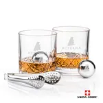 Swiss Force Heceta Whisky Glass and Cooling Balls Set