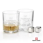 Swiss Force Libretto Whisky Glass and Cooling Cubes Set