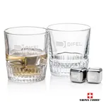 Swiss Force Newkirk Whisky Glass and Cooling Cubes Set