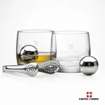 Swiss Force Nordic Whisky Glass and Cooling Balls Set