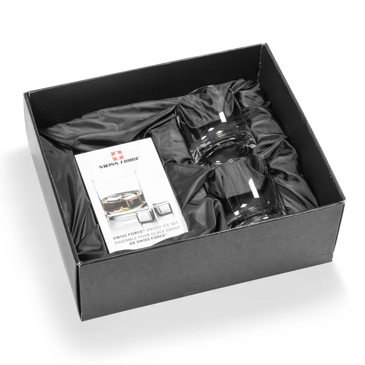 Swiss Force Riviera Whisky Glass and Cooling Cubes Set #3