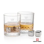 Swiss Force Templeton Whisky Glass and Cooling Cubes Set
