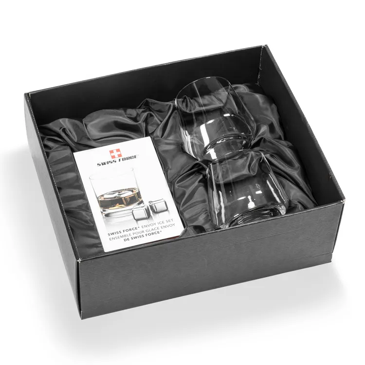 Swiss Force Tucson Whisky Glass and Cooling Cubes Set #2