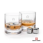 Swiss Force Wakefield Whisky Glass and Cooling Cubes Set