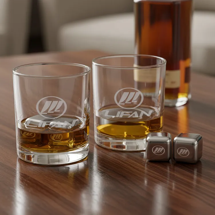 Swiss Force Waldorf Whisky Glass and Cooling Cubes Set #3