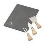 Maitre d' 4 Piece Slate Cheese Set