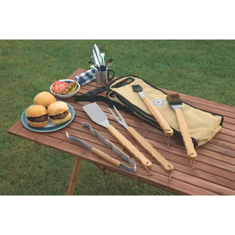 5-Piece Bamboo BBQ Set #3