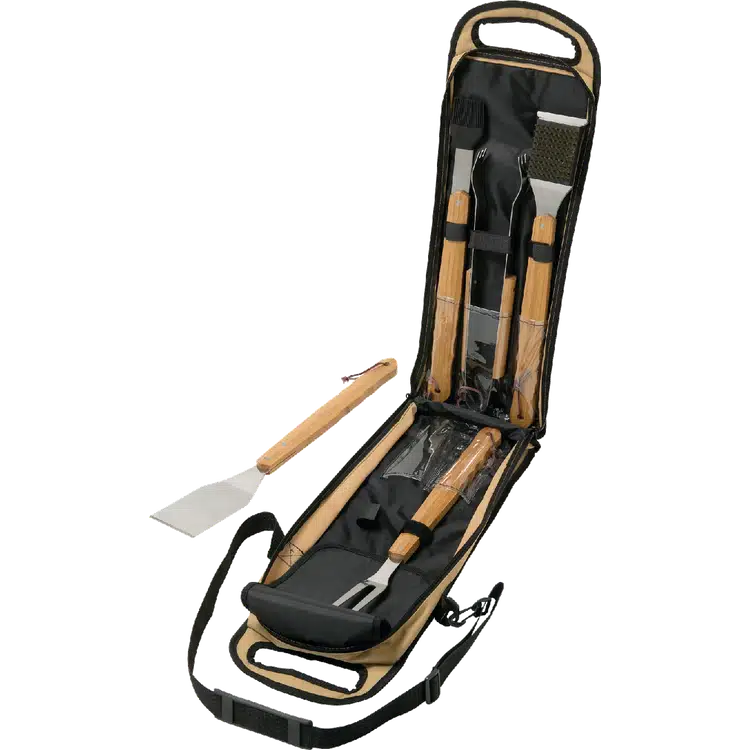 5-Piece Bamboo BBQ Set #4