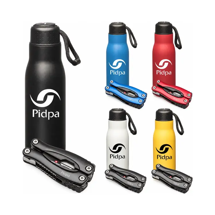 Ensemble-cadeau Bonam bouteille 16 oz et multi-outil de Swiss Force
