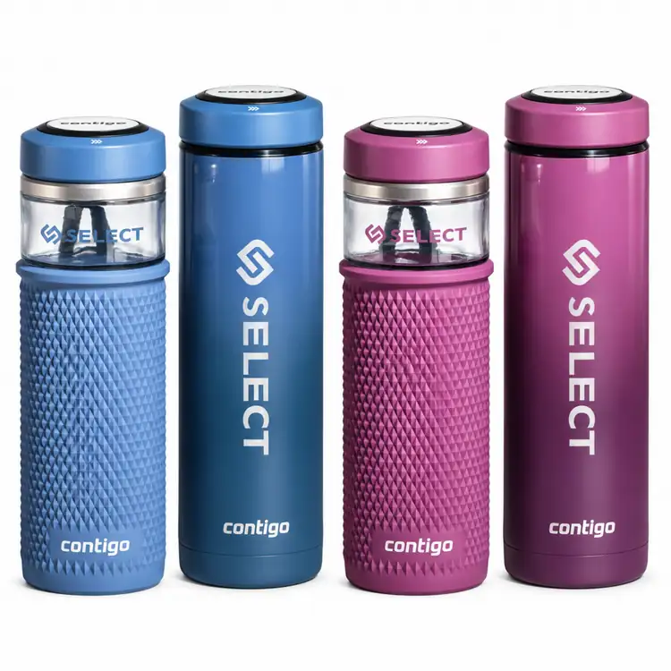 Ensemble cadeau Contigo Evoke avec bouteille et gobelet
