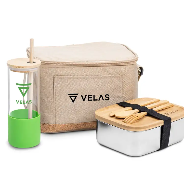 Lunch Essentials Gift Set with Cooler Bag and Containers #4