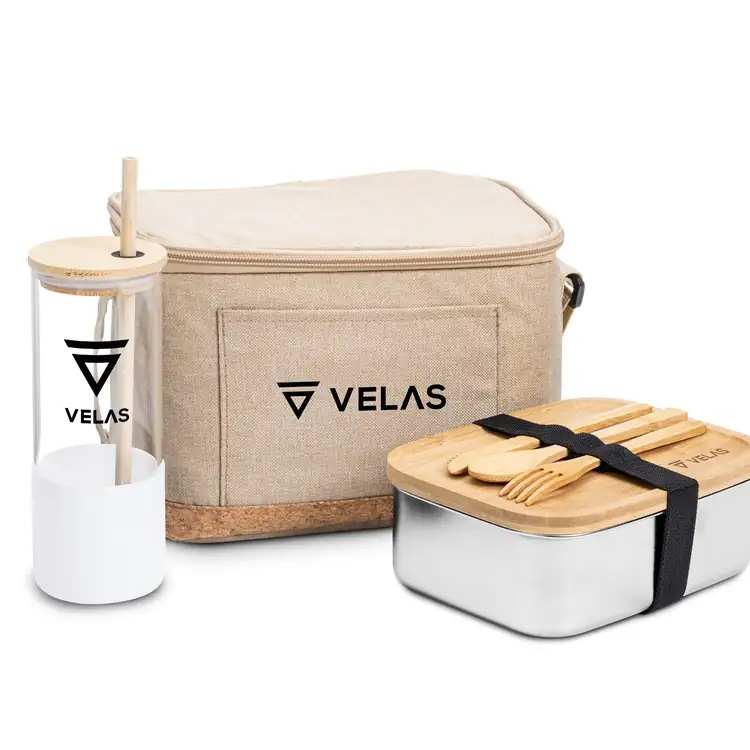 Lunch Essentials Gift Set with Cooler Bag and Containers #6