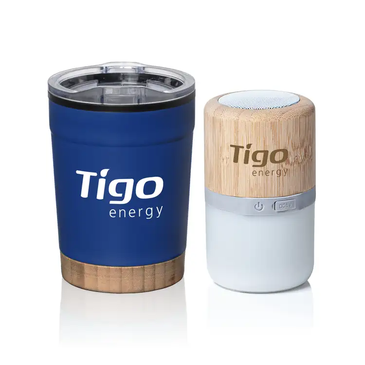 Eduardo 12 oz Tumbler and Bluesy Speaker Gift Set #2