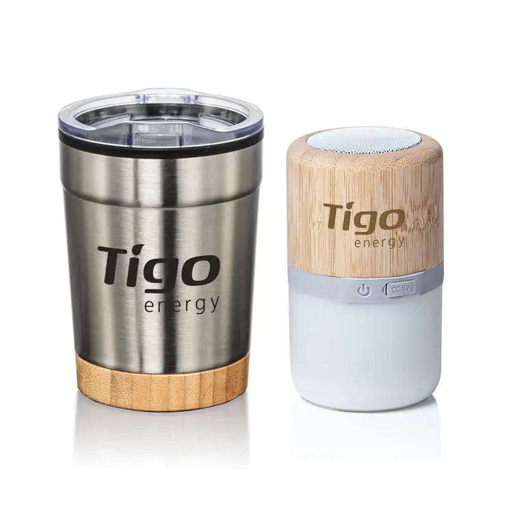 Eduardo 12 oz Tumbler and Bluesy Speaker Gift Set #4