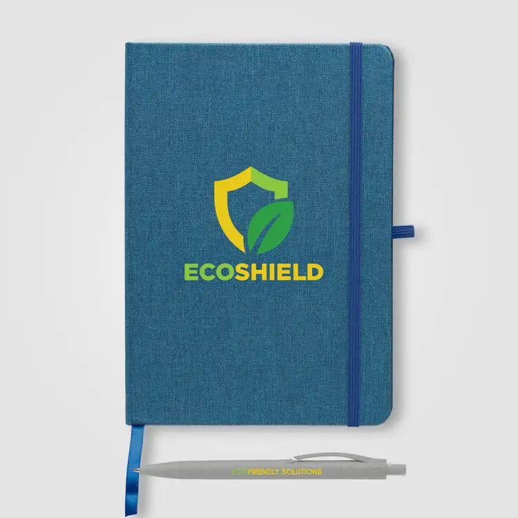 Melville RPET Notebook & Zen Pen Gift Set #3