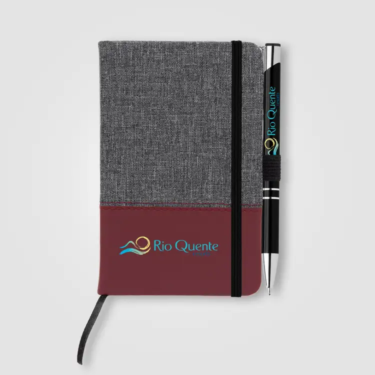 Twain Notebook & Tres-Chic Pen Gift Set #2