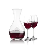 Adelita 42 oz Carafe and 2 Naples Wine Glasses Set