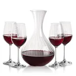 Ensemble carafe Amerling 50 oz et 4 verres à vin