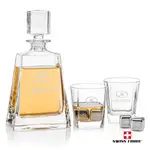 Ensemble carafe Arcadia 24 oz, 2 verres 9 oz et cubes à whisky de Swiss Force