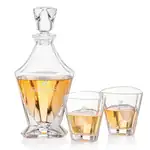 Ensemble carafe Arellano 25 oz et 2 verres à whisky