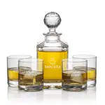 Ensemble carafe Bainbridge 26 oz et 4 verres à whisky Dresden