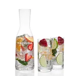 Caldmore 40 oz Carafe and 2 Dresden Beverage Glasses Set