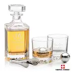Ensemble carafe Cassidy, 2 verres et sphères à whisky de Swiss Force