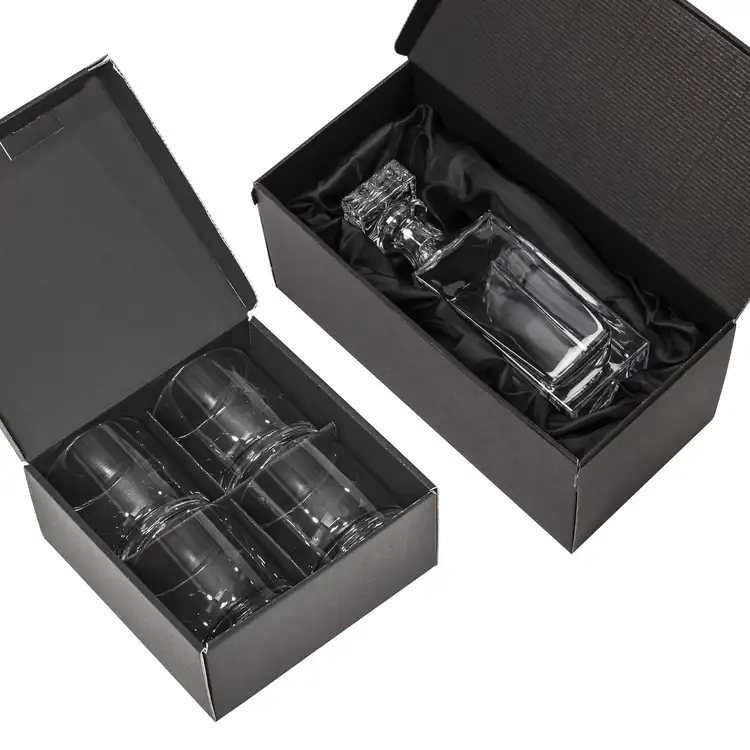 Chelsea Decanter 30 oz and 4 Whisky Glasses #2