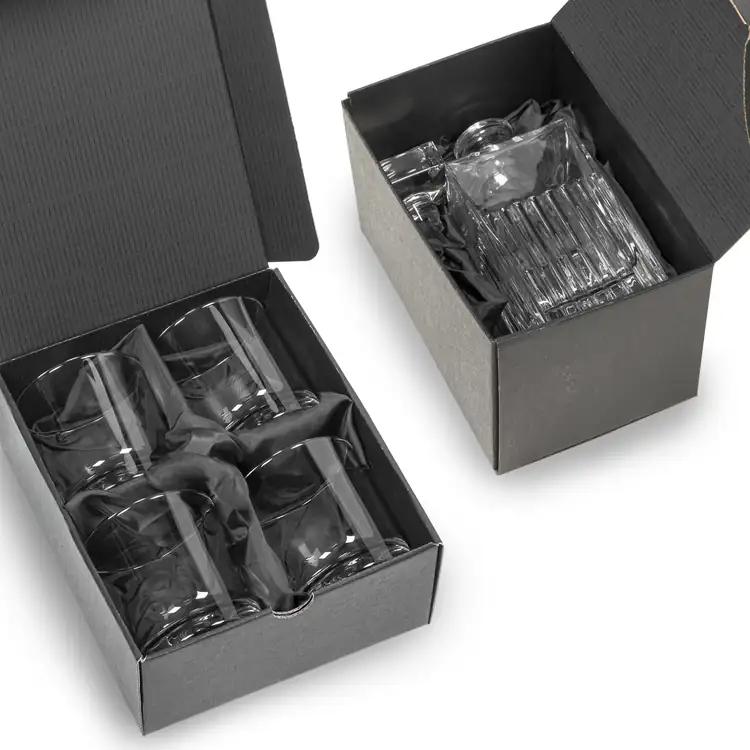 Drummond Decanter 30 oz and 4 Whisky Glasses #3