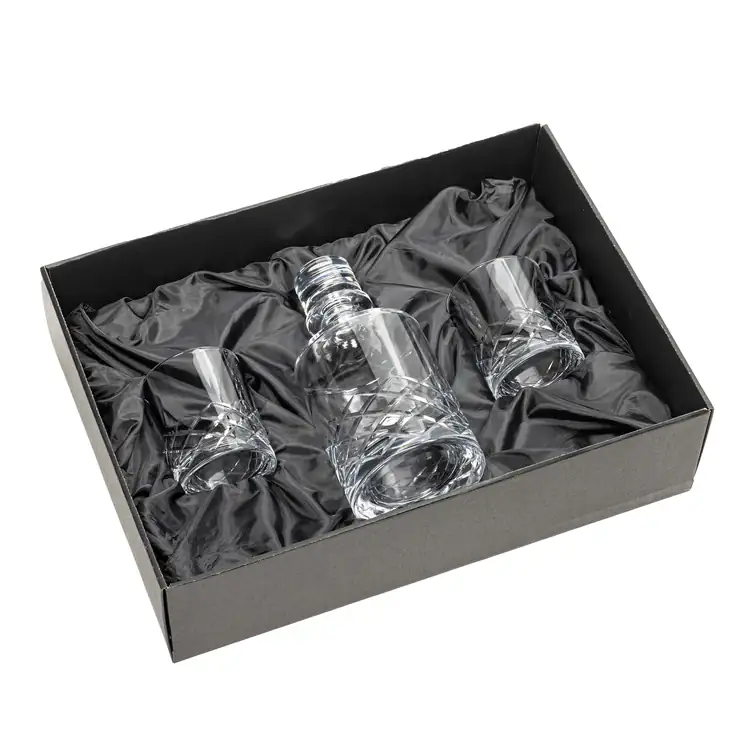 Durham Decanter 28 oz and 2 Whisky Glasses #2